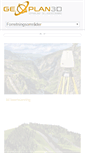 Mobile Screenshot of geoplan3d.no